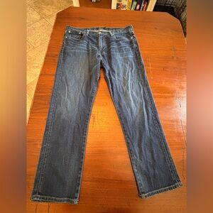 Lucky Brand Men's 410 Athletic Fit Blue Jeans. 38/30.
